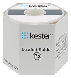 Kester Wire Solder, Sn63/Pb37, # 245 No-Clean Flux, 1-lb. Roll